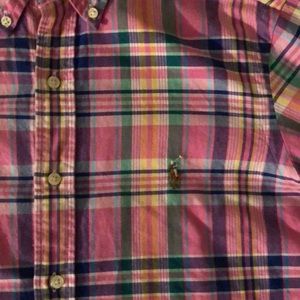 RL button down polo shirt like new